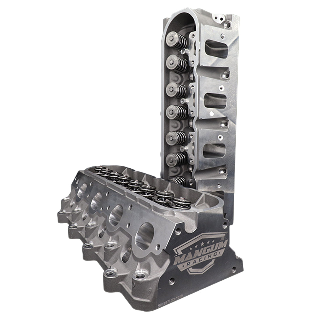 Mangum Racing 267cc LS3 CNC ported rectangle port cylinder head