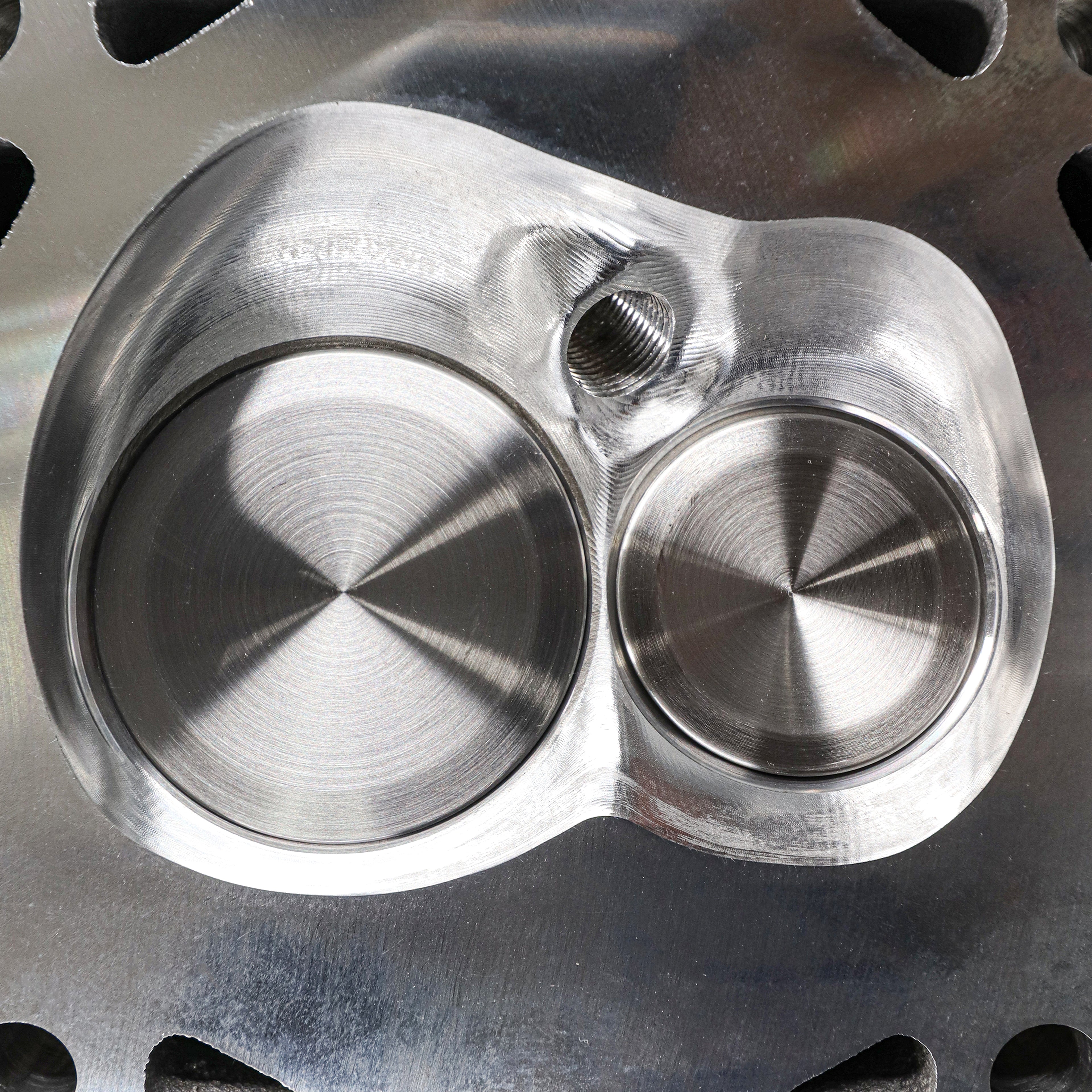 Mangum Racing Brodix 267cc LS3 CNC ported cylinder head, view 7