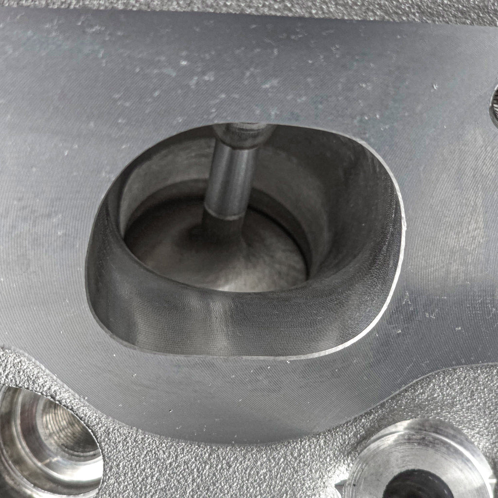 Mangum Racing Brodix 283cc LS7 big valve CNC ported cylinder head, view 4