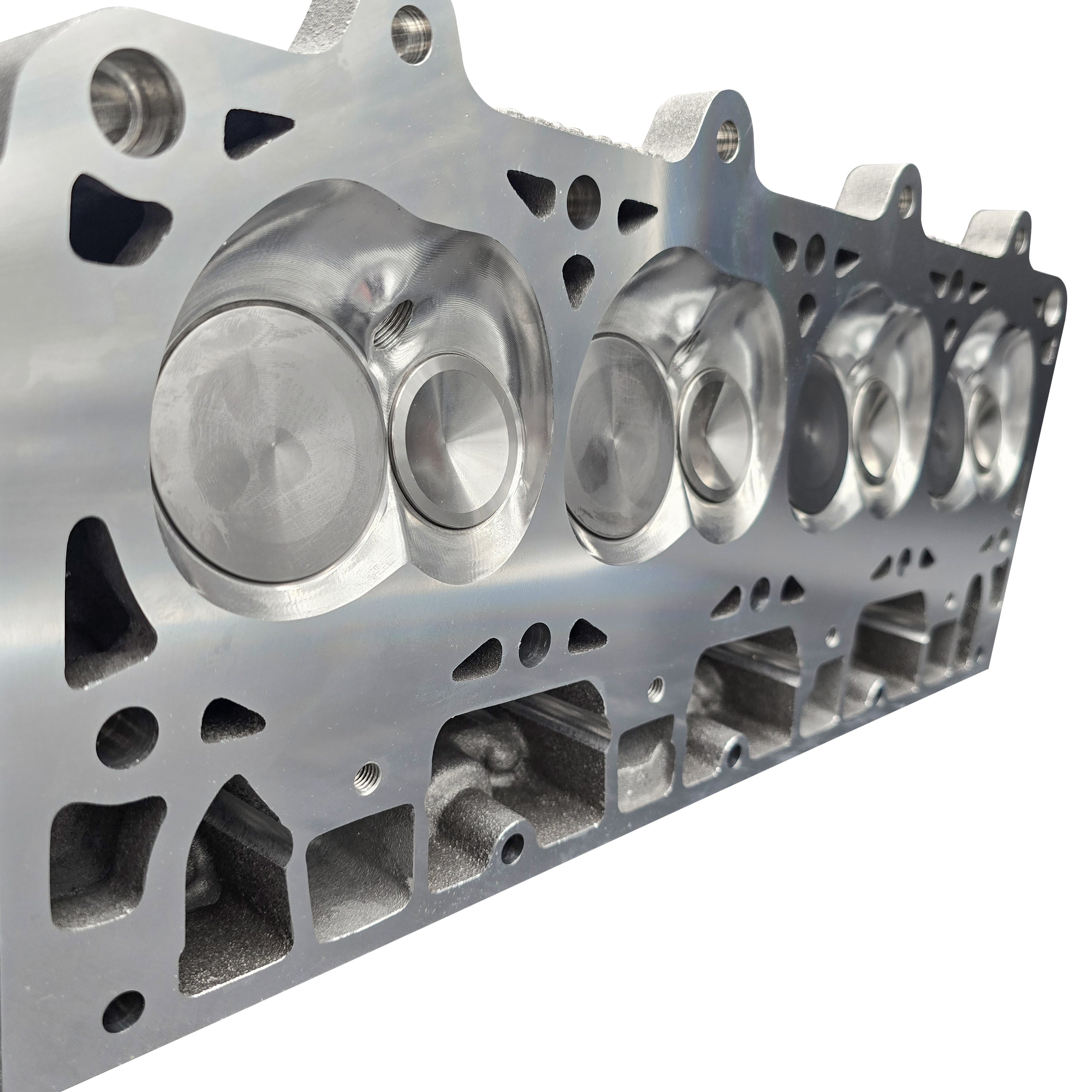 Mangum Racing Brodix 283cc LS7 big valve CNC ported cylinder head, view 9