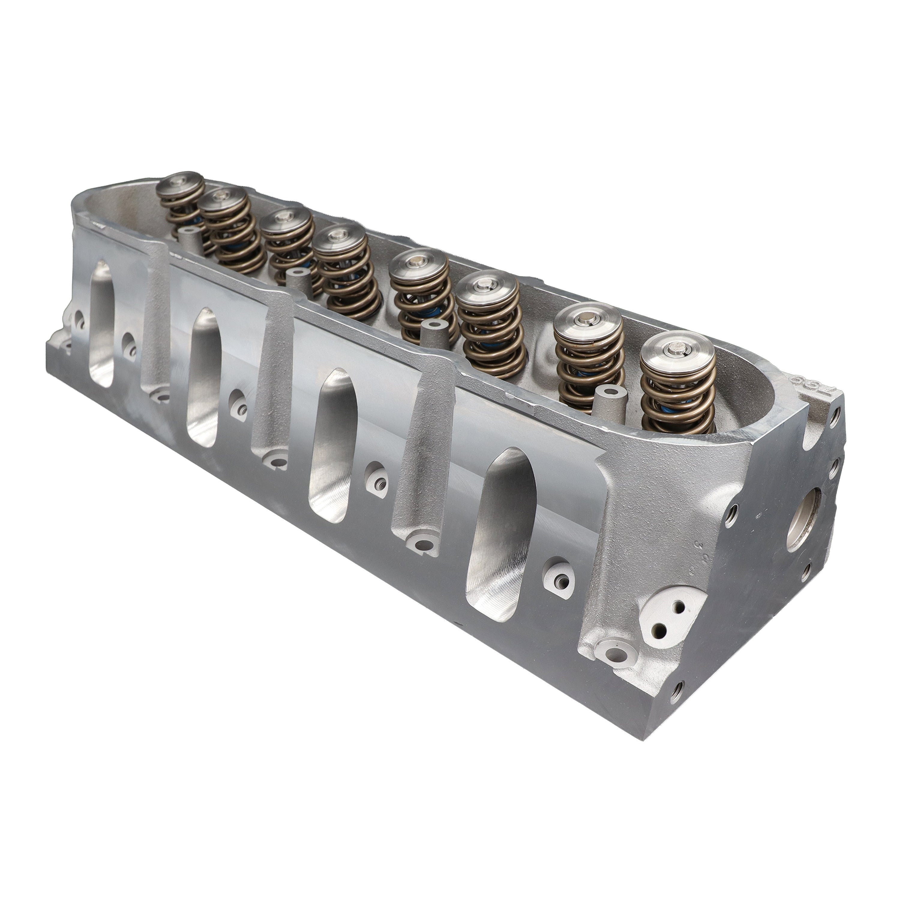 Mangum Racing Stage 1 ported 243/799 LS6 cathedral port cylinder head, view 2