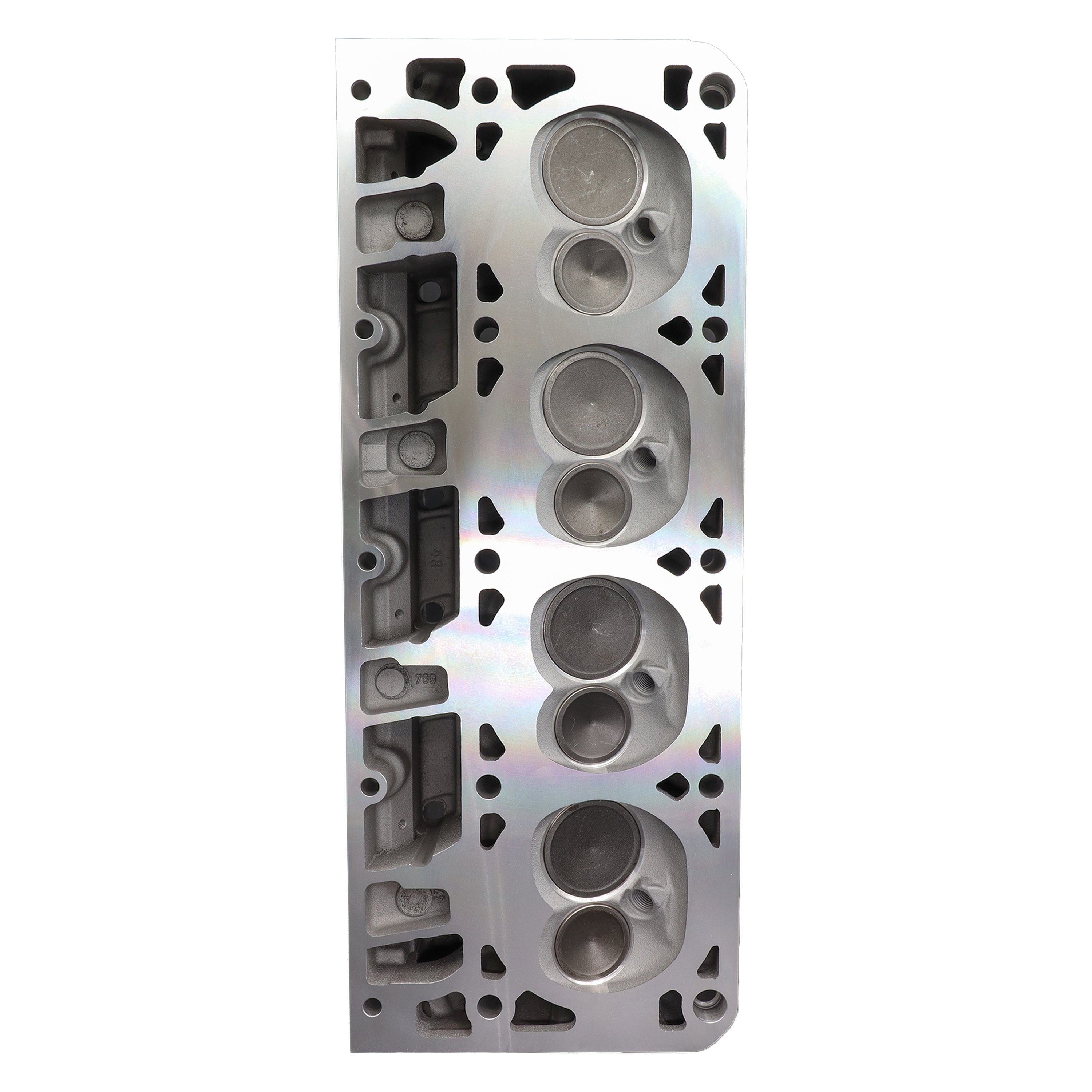 Mangum Racing Stage 1 ported 243/799 LS6 cathedral port cylinder head, view 4