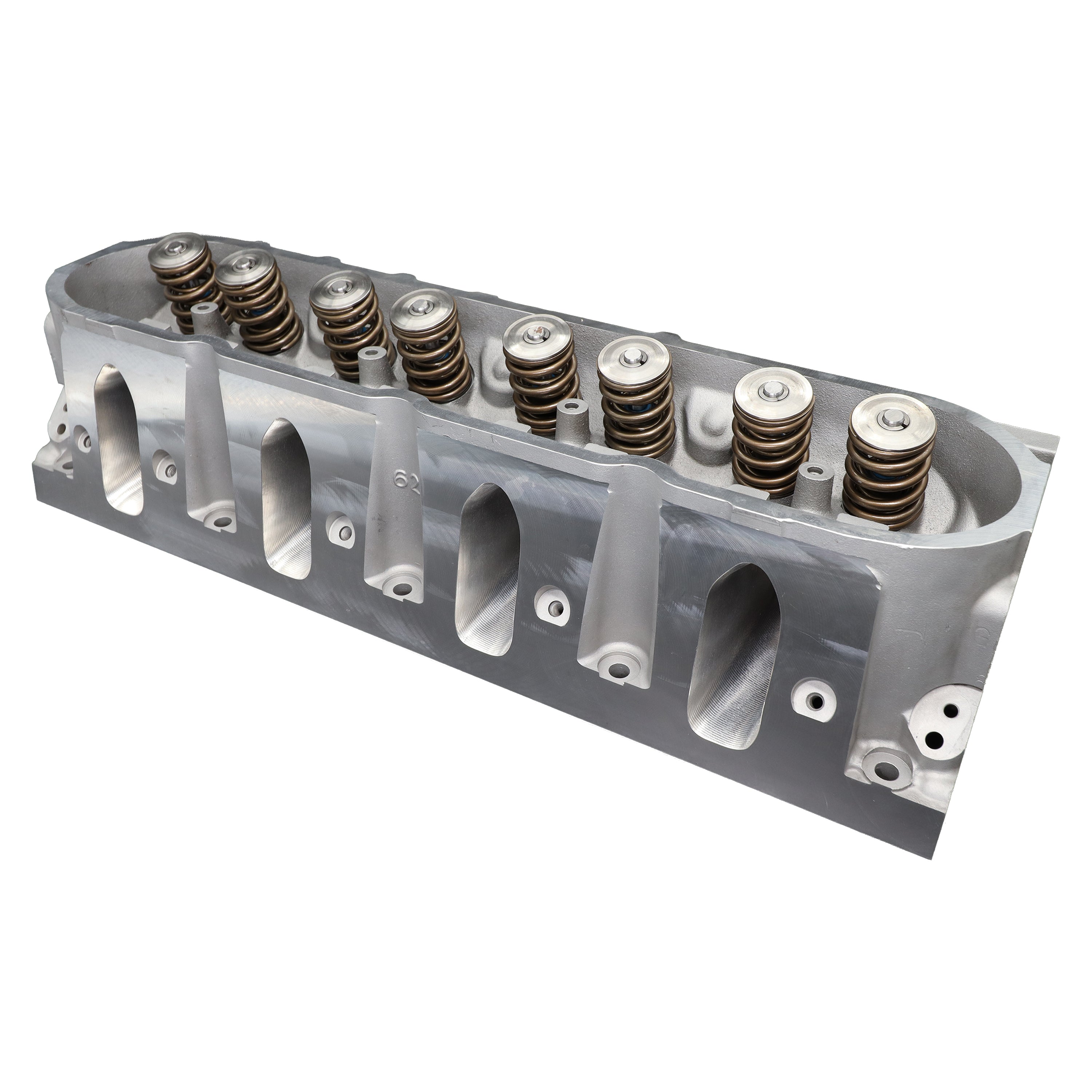 Mangum Racing Stage 2.5 ported 243/799 LS6 cathedral port cylinder head, view 2