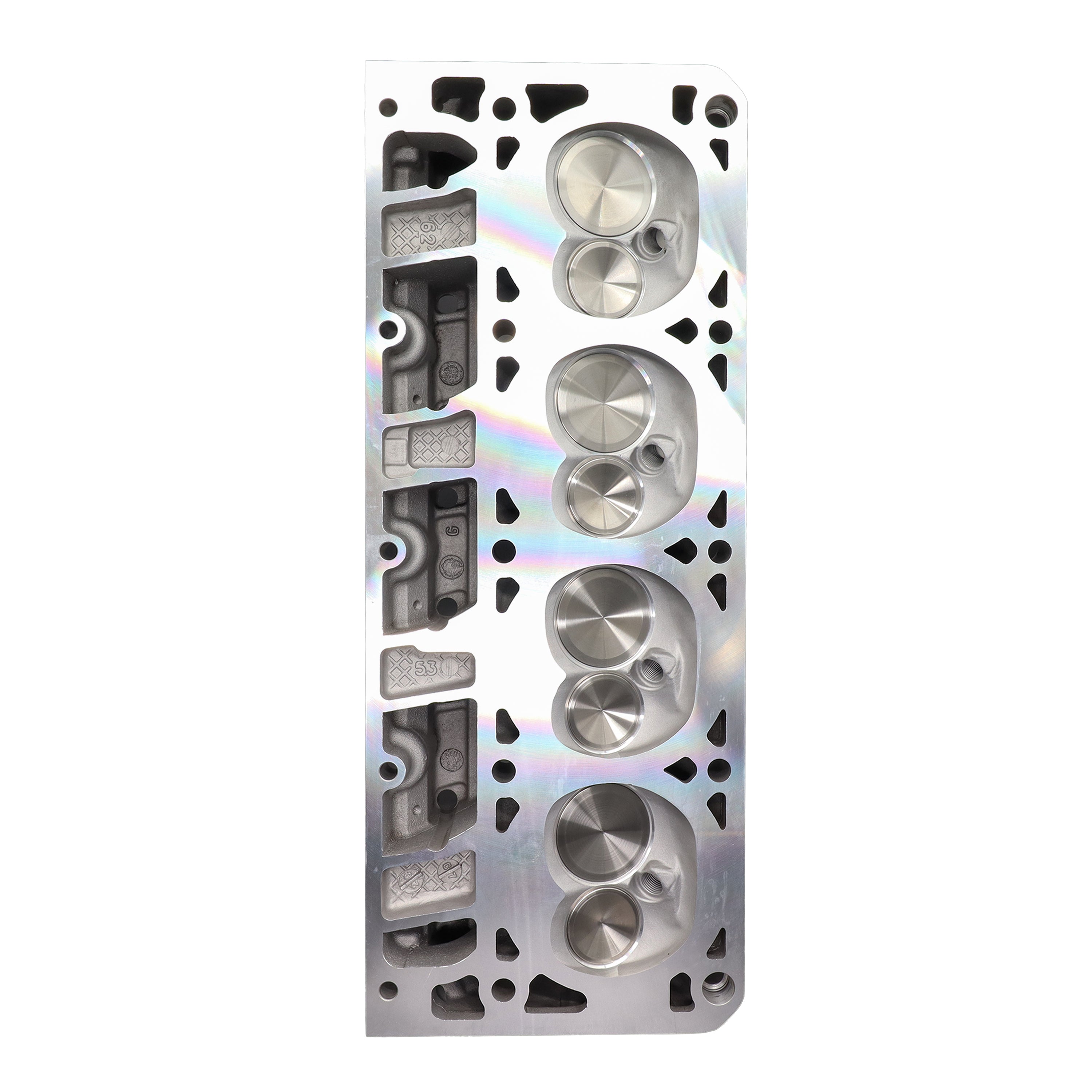 Mangum Racing Stage 2.5 ported 243/799 LS6 cathedral port cylinder head, view 4