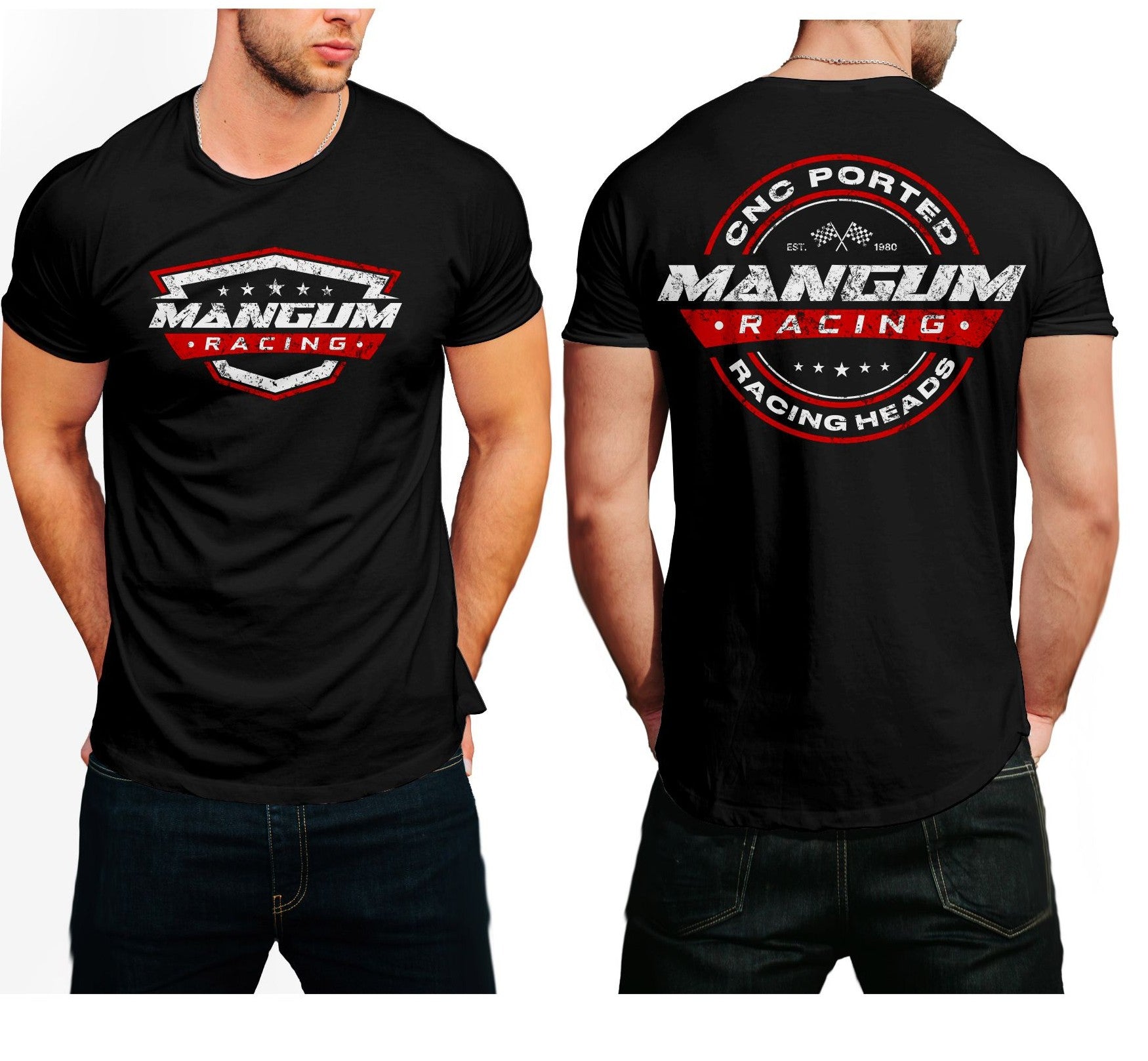 Mangum Racing Black T-Shirt